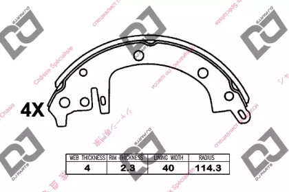 DJ PARTS BS1163 DJ PARTS BS1163